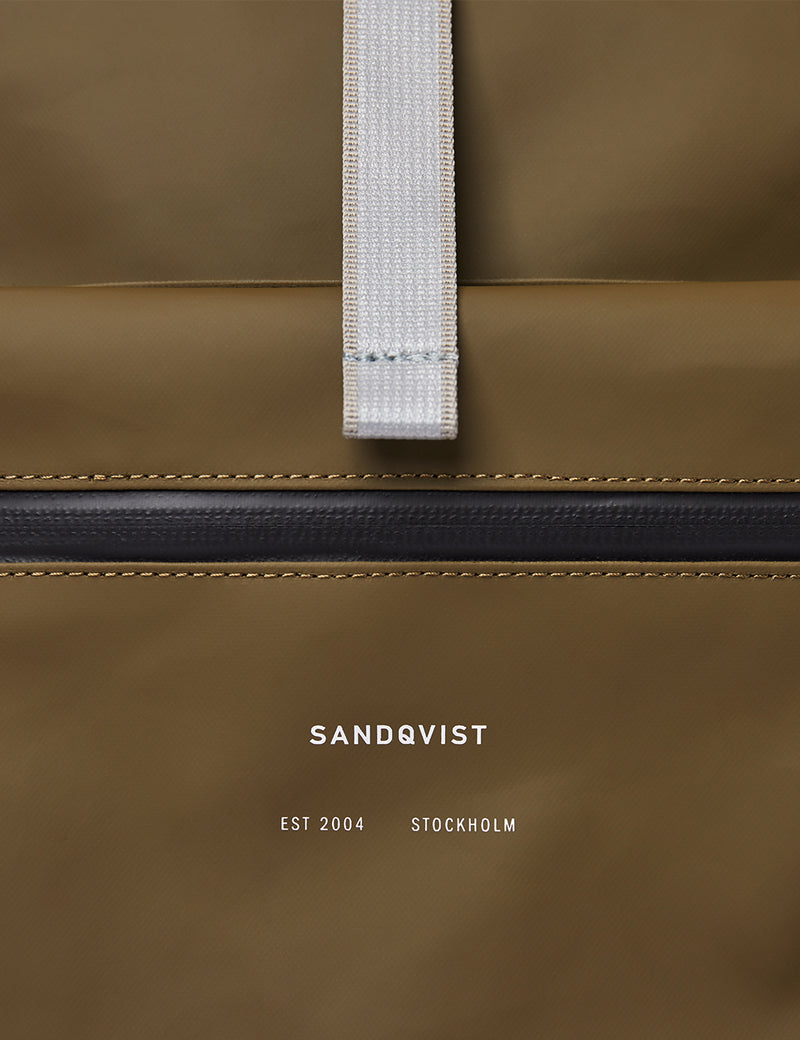 Sandqvist Ruben 2.0 백팩-올리브/모래/블랙