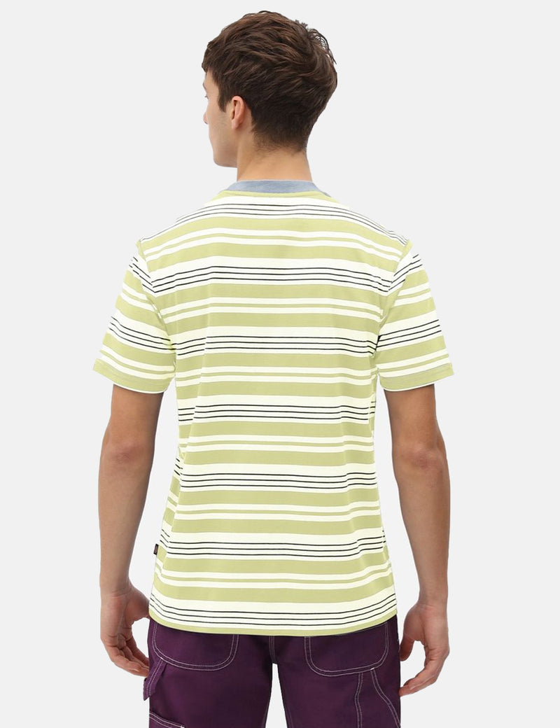 Dickies Wheaton T-Shirt (Striped) - Mellow Green