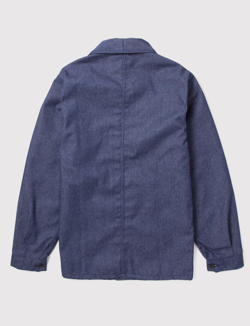 Shop Le Laboureur Denim Work Jacket - Indigo | URBAN EXCESS.