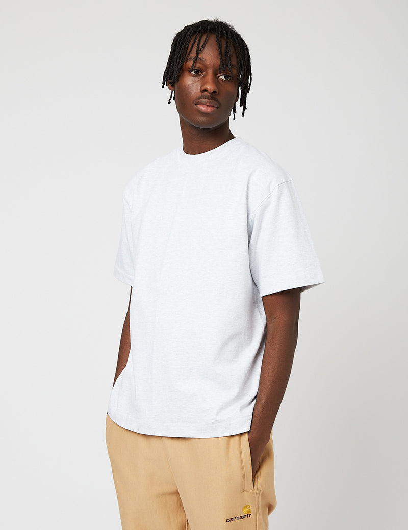 Camber USA 301 T-shirt (8oz Cotton) - Ash Grey
