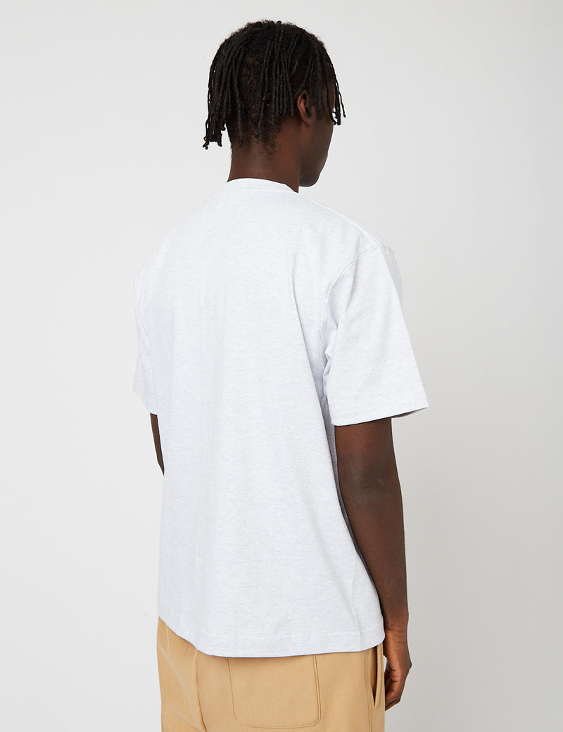 Camber USA 301 T-shirt (8oz Cotton) - Ash Grey