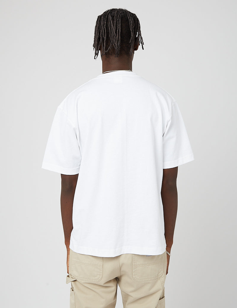 Camber USA 301 T-shirt (Coton 8oz) - Blanc