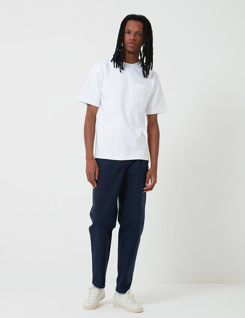 Camber Pocket T-Shirt (8oz) - White