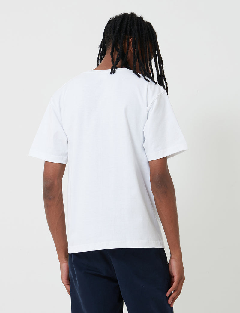 Camber Pocket T-Shirt (8oz) - White