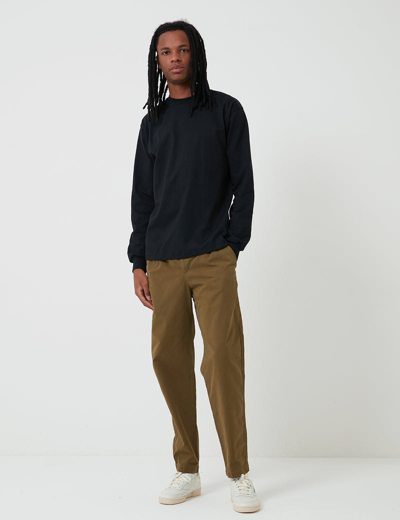 Camber Long Sleeve T-Shirt (8oz) - Black