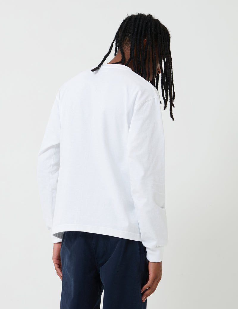 Camber Long Sleeve T-Shirt (8oz) - White