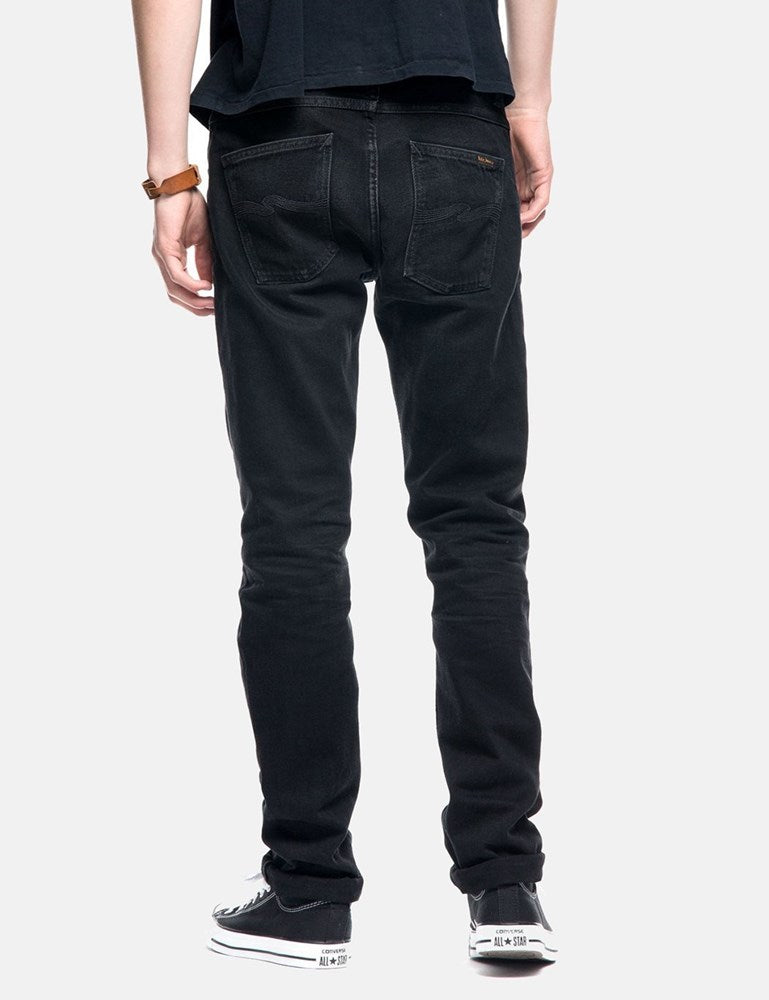 Nudie Fearless Freddie Jeans (Loose Taper) - Black Keeper