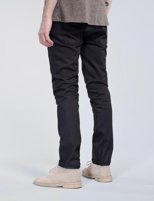 Nudie Grim Tim Jeans (Slim Straight) - Anneau noir