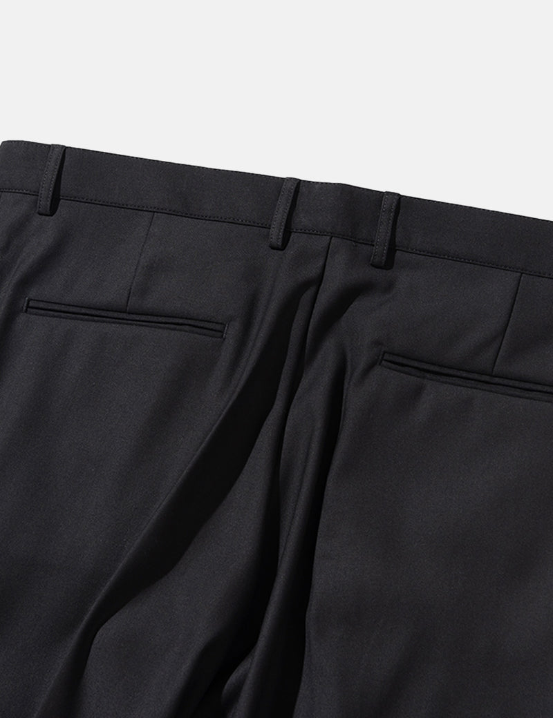 Uniform Bridge Wide Slack Pants - Noir