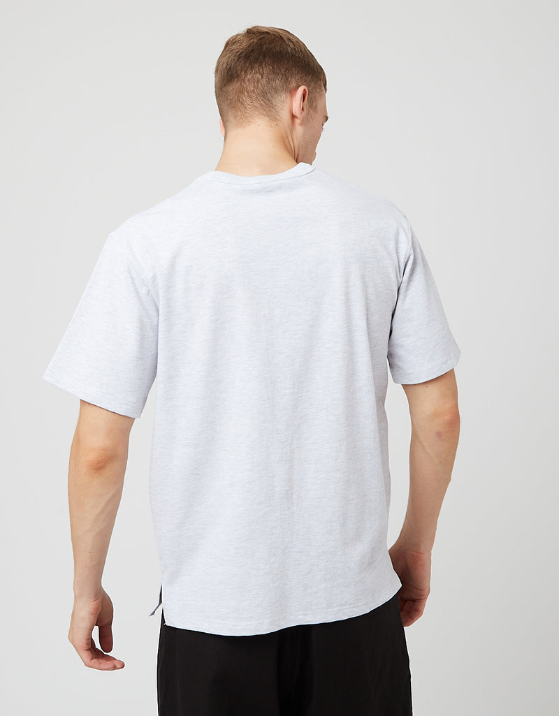 T-shirt à poche épais Uniform Bridge - Mélange de gris