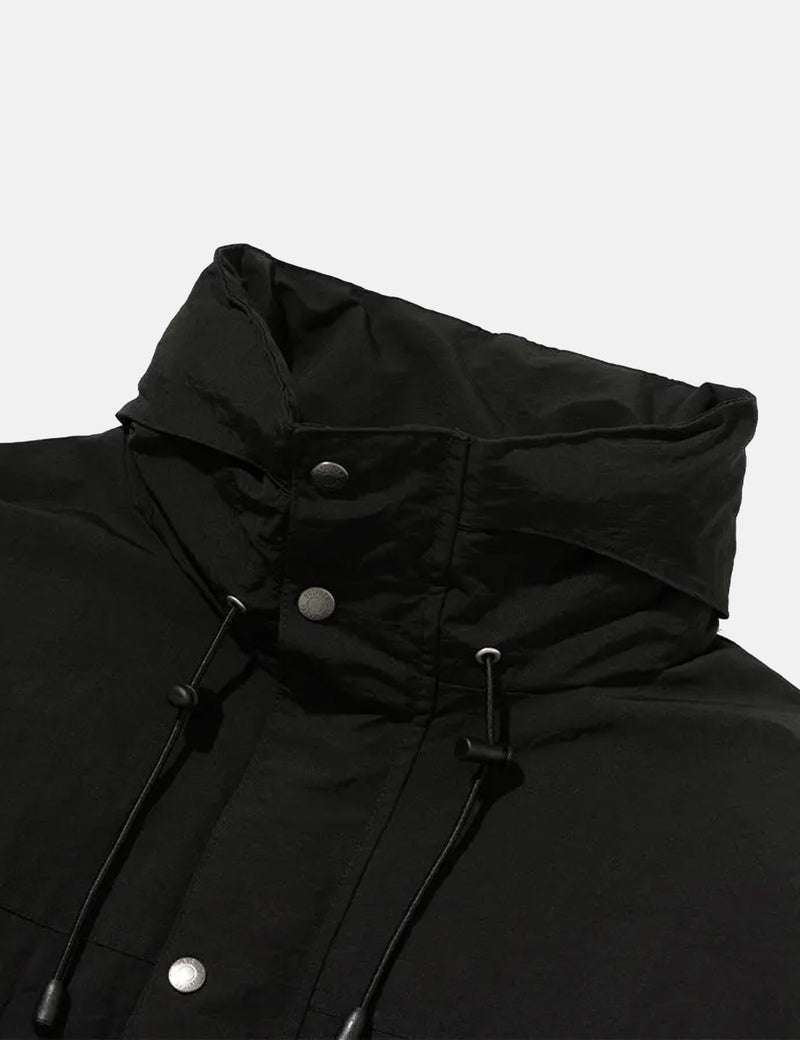 Uniform Bridge Nylon Military Fishtail Parka - Schwarz