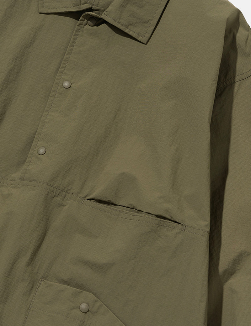 Chemise à enfiler Uniform Bridge - Vert olive