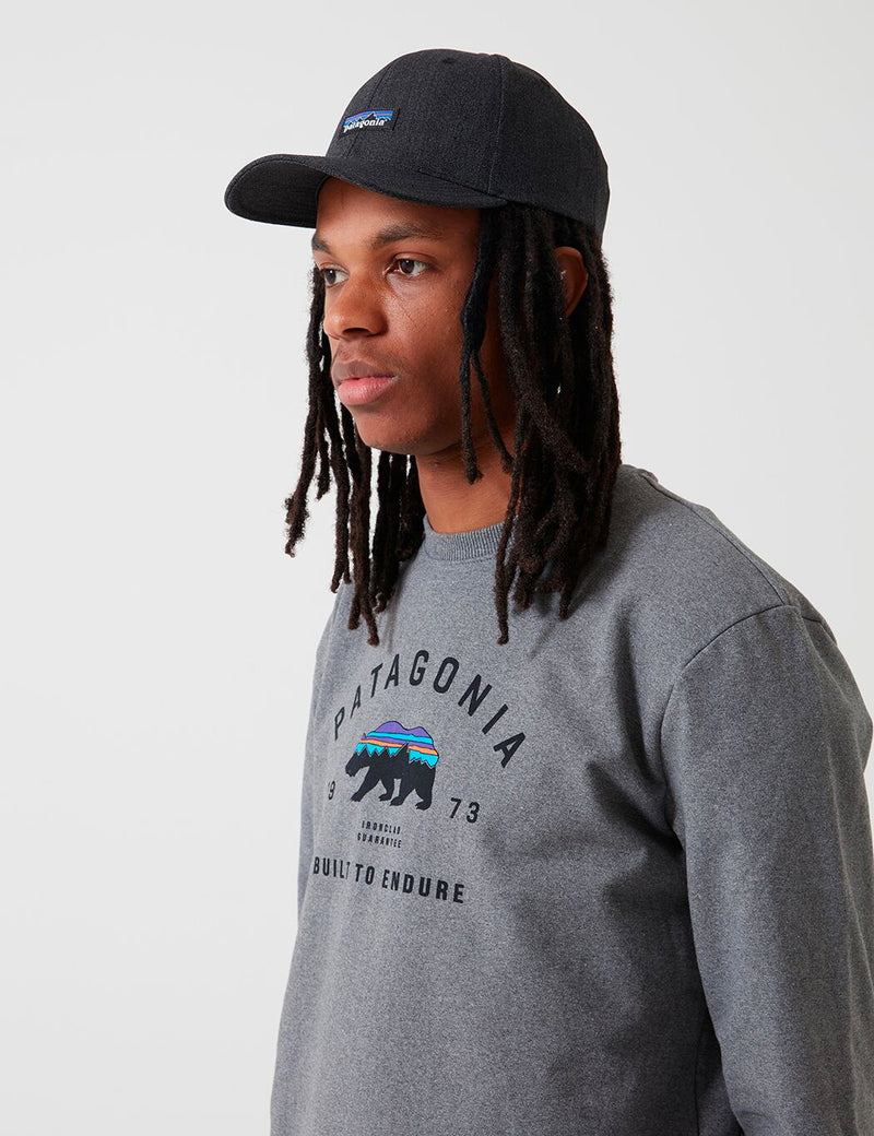 Patagonia Tin Shed Hat (P-6 Logo) - Ink Black