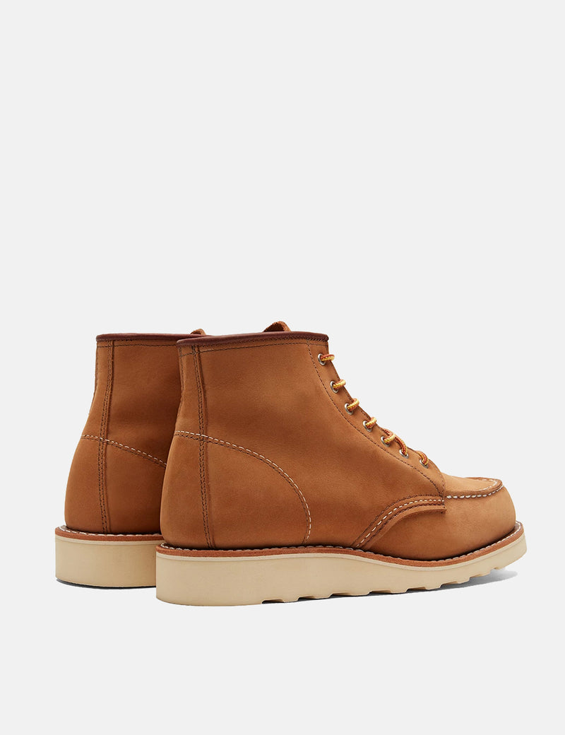 Women's Red Wing 6" Moc Toe Boots (3372) - Khaki Honey Chinook