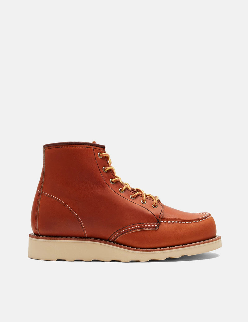 Bottes Red Wing Work 6"Moc Toe pour femmes (3375) - Tan Oro Legacy