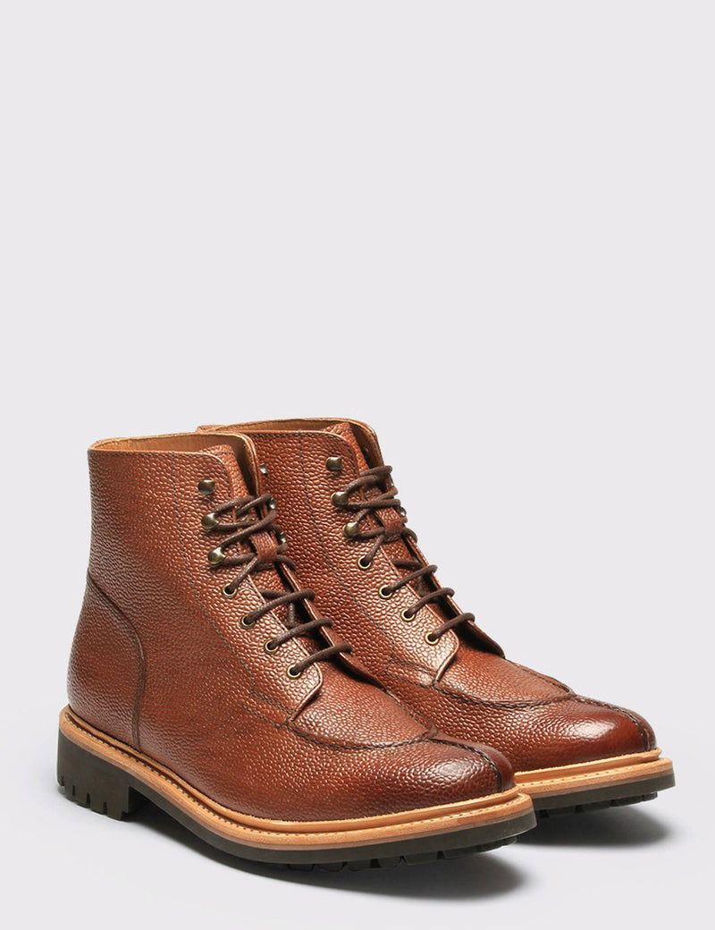 Grenson Grover Boot Brown Grain URBAN EXCESS