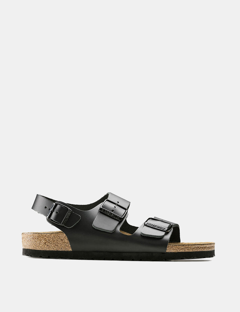Birkenstock Milano Sandals (Regular) - Black