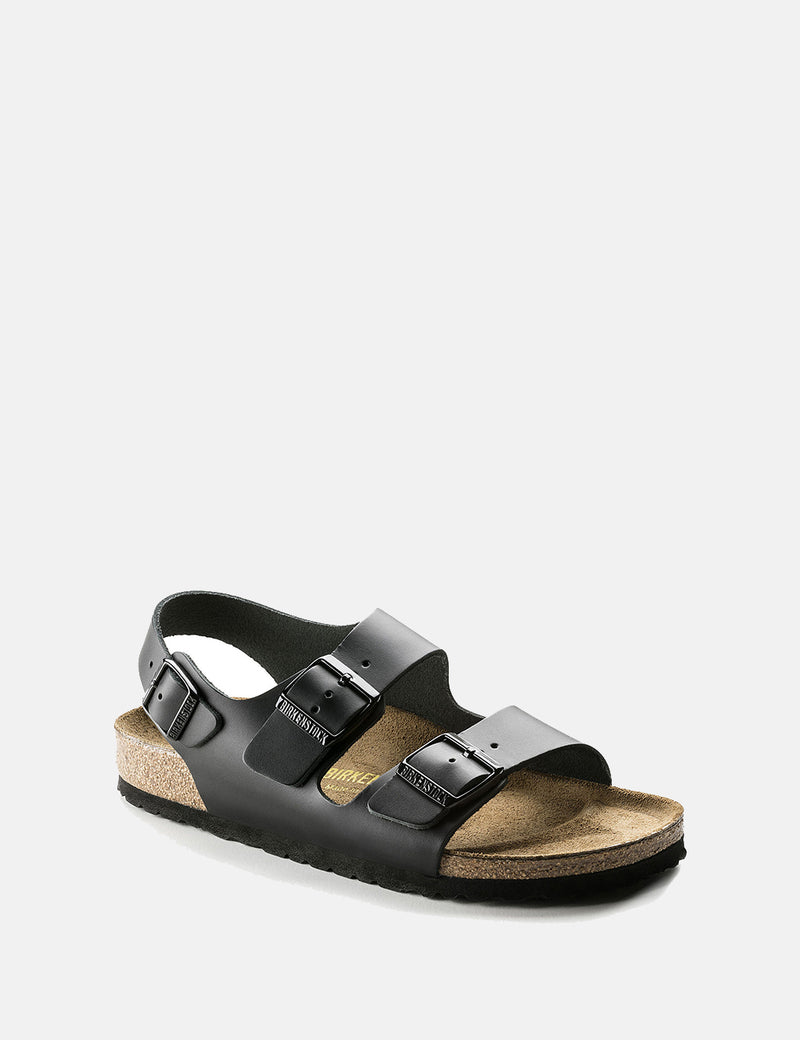 Birkenstock Milano Sandals (Regular) - Black