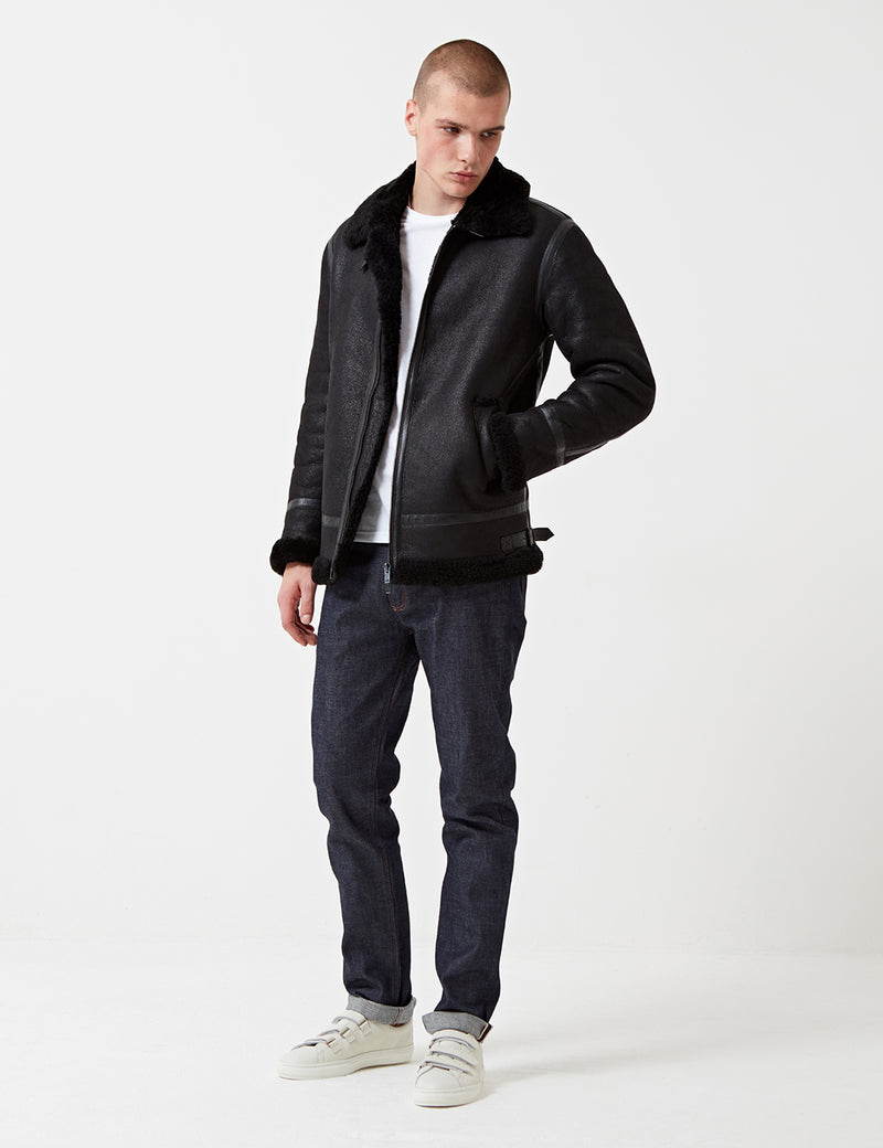 Bomber Levis Made & Crafted Shearling - Noir