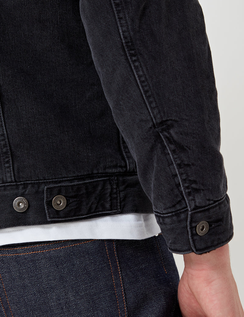 Levis Made & Crafted - Trucker à col châle - Noir