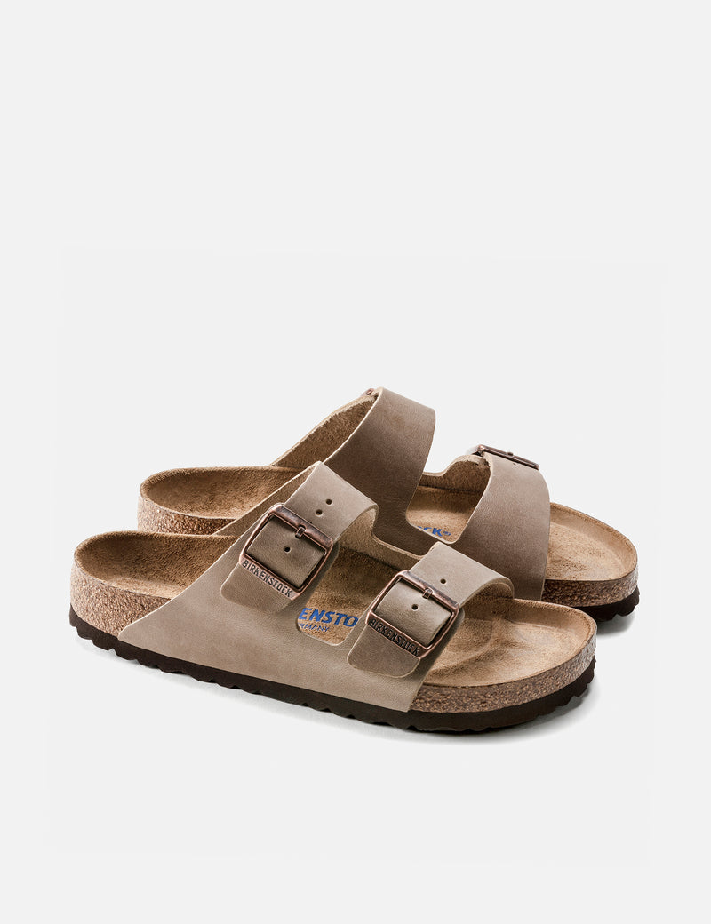 Birkenstock Arizona Sandal (Oiled Leather) - Tobacco Brown