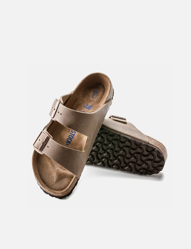 Birkenstock Arizona Sandal (Oiled Leather) - Tobacco Brown
