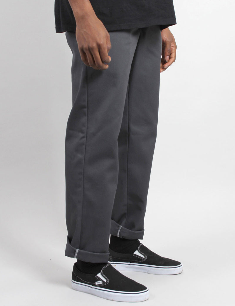 Dickies 873 Work Pant Slim Straight Charcoal Grey