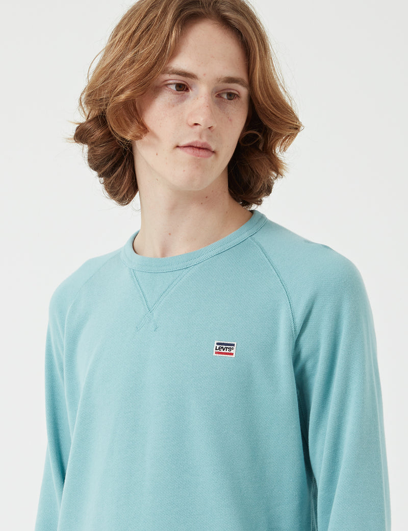 Sweat Levis Original Crew - Cameo Blue