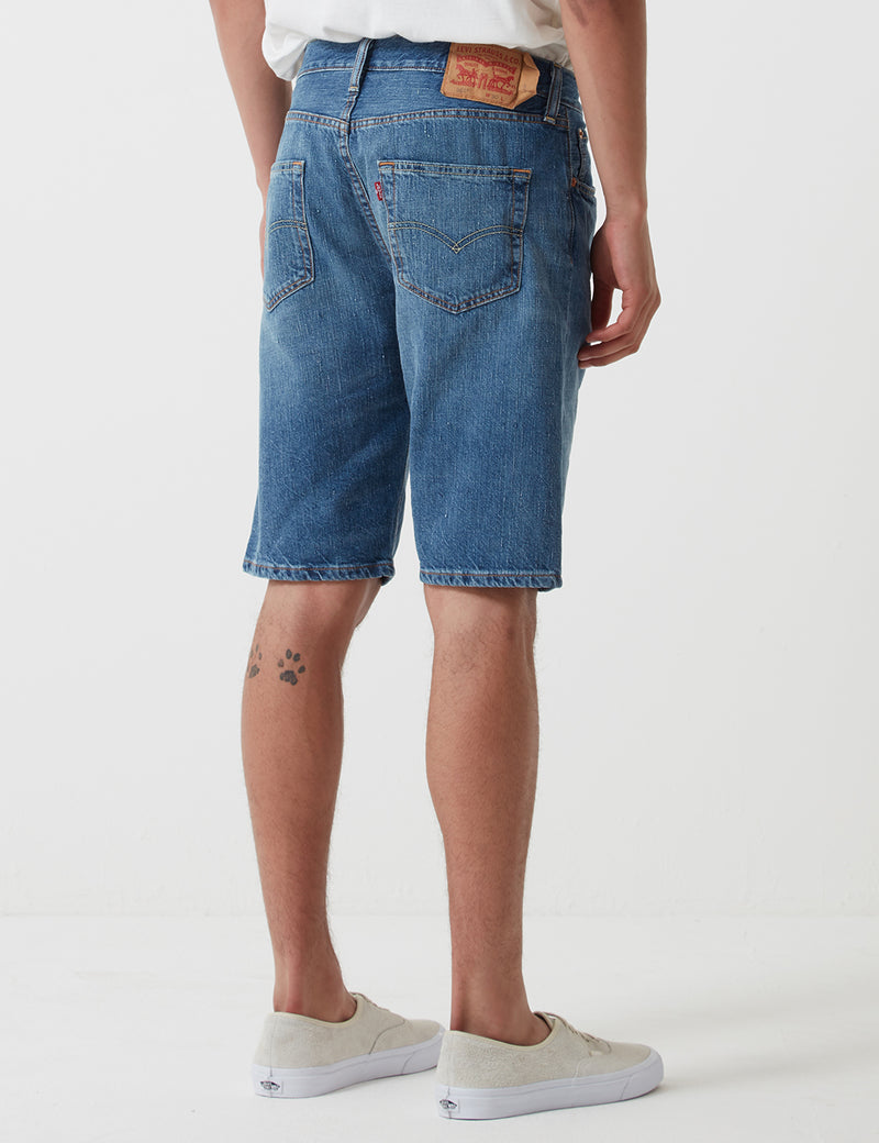 Short En Jean Levis 501 Ourlé (Droit) - Loving Sound Blue