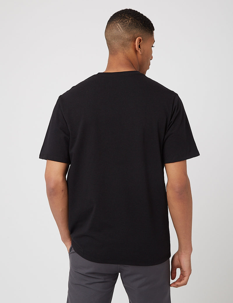 T-Shirt Patagonia P-6 Label Pocket Responsibili-Tee - Black