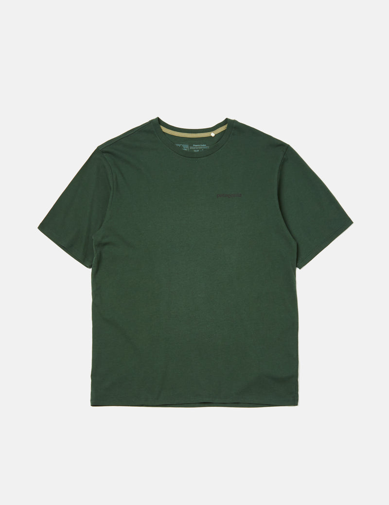 PatagoniaP-6ミッションオーガニックTシャツ-ピニオングリーン