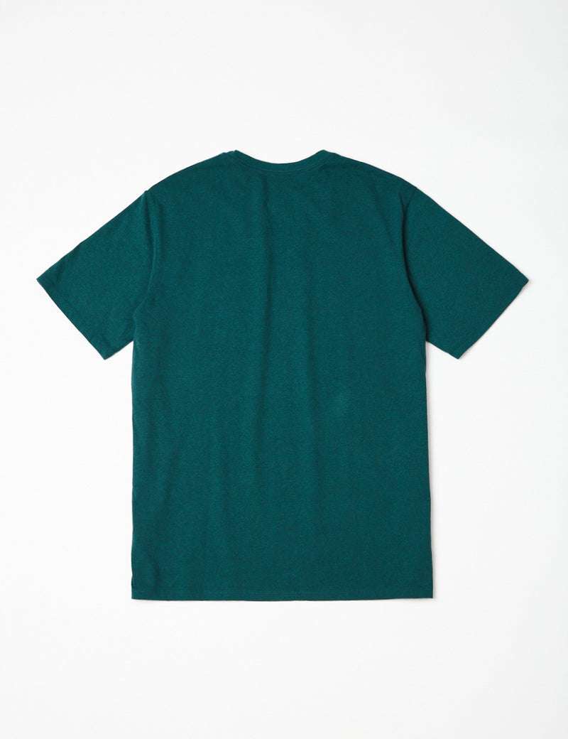 Patagoniaフォージマーククレストポケットレスポンシビリ-Tシャツ-ボレアリスグリーン