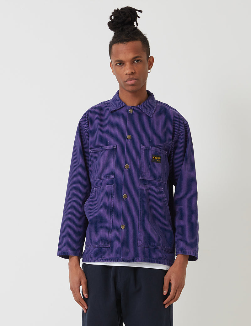 Stan Ray Shop Jacket - Decade Purple Hickory