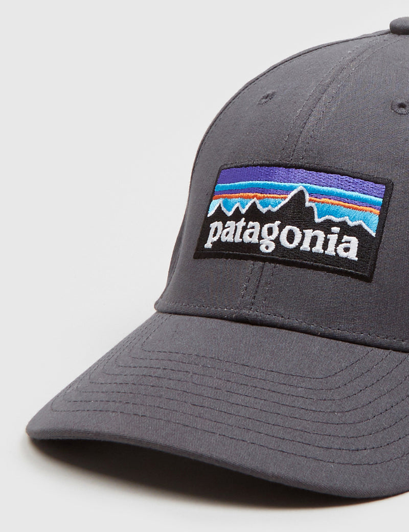 Patagonia P-6 Logo Stretch Fit Hat - Grey