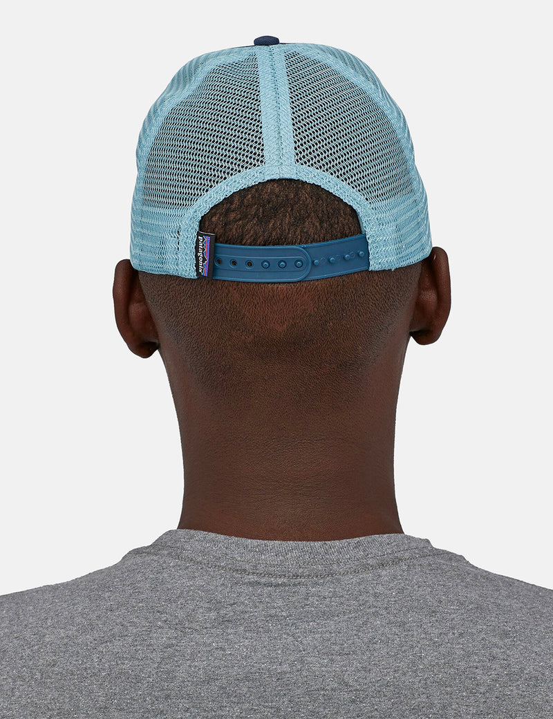 Patagonia Line Ridge LoPro Trucker Cap - Dolomite Blue