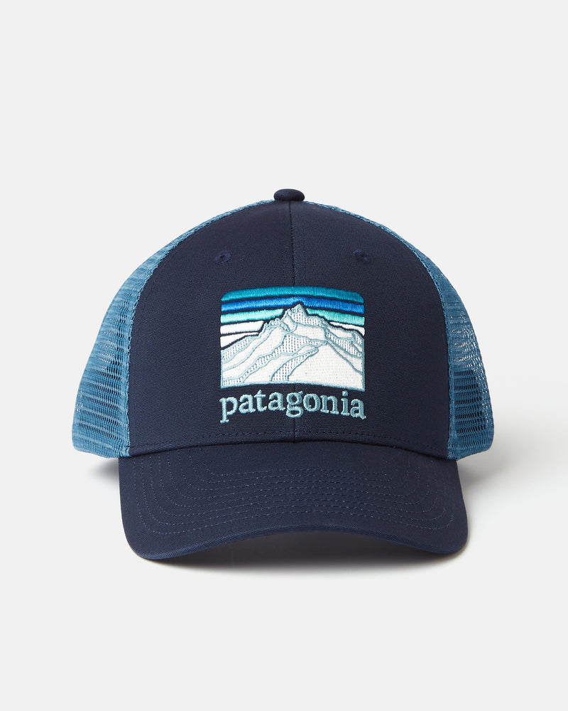 Patagonia Line Ridge LoPro Trucker Cap - New Navy Blue