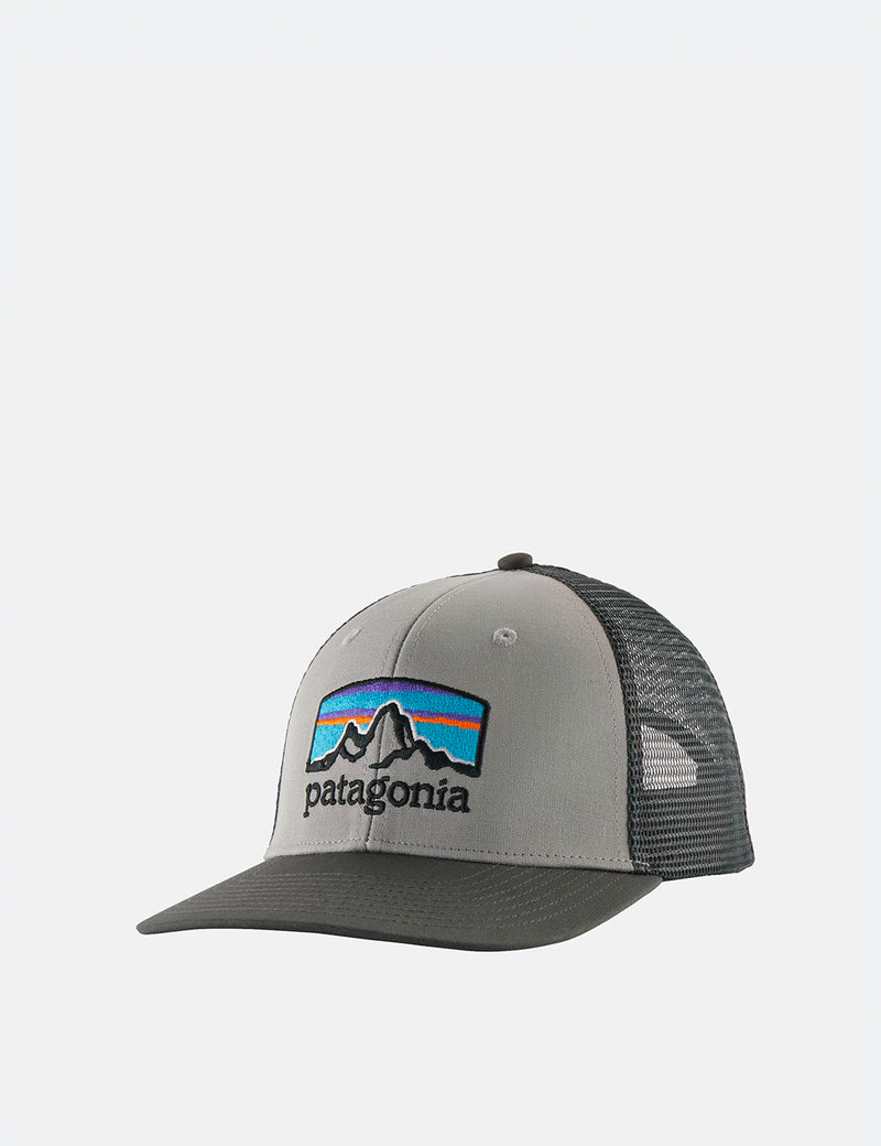 Patagonia Fitz Roy Horizons Trucker Hat - Drifter Grey