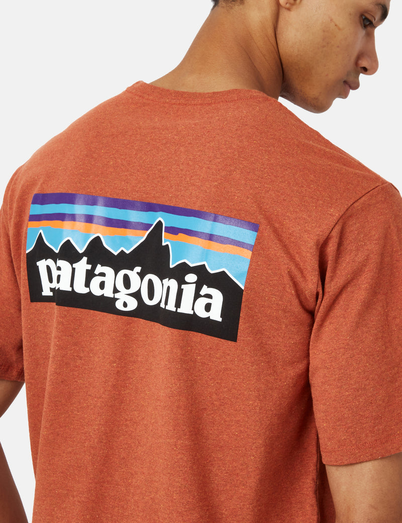 Patagonia P-6 Responsibili-Tee T-Shirt - Quartz Coral Pink