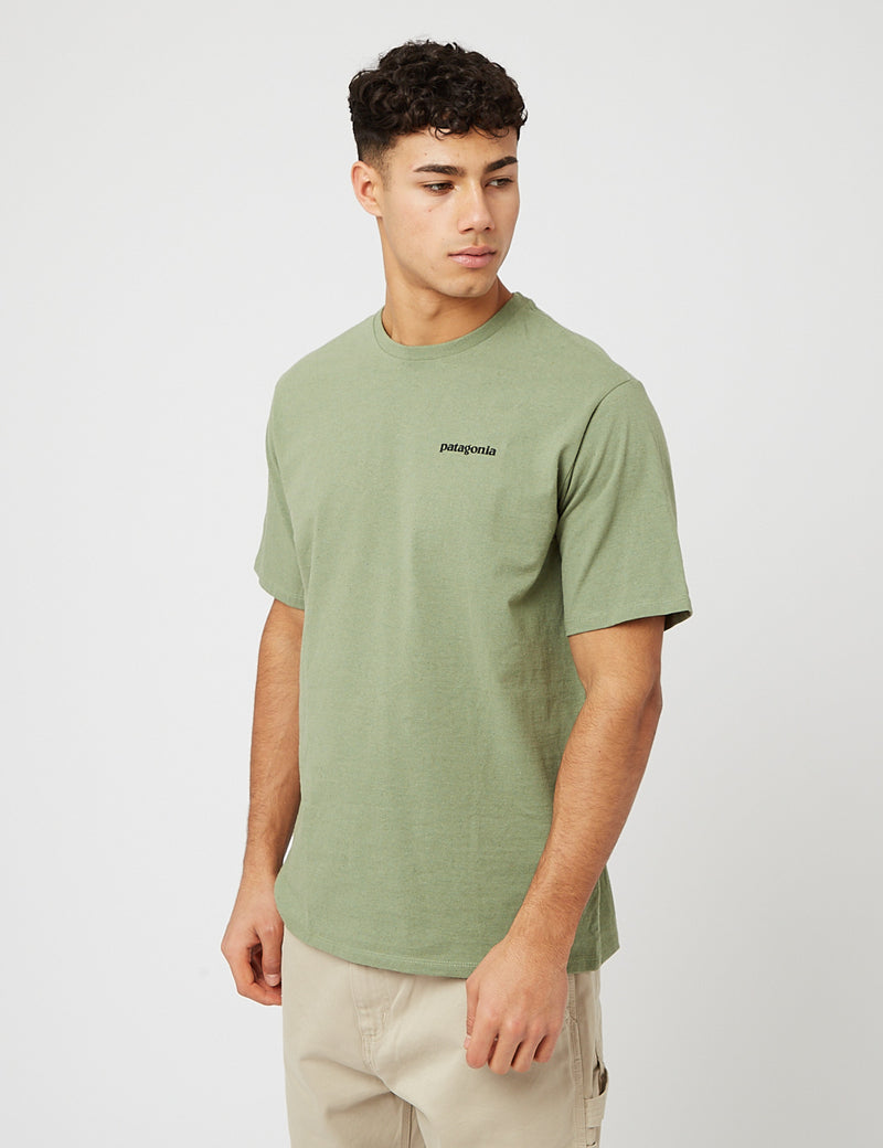 T-Shirt Patagonia P-6 Logo Responsibili-Tee - Sedge Green