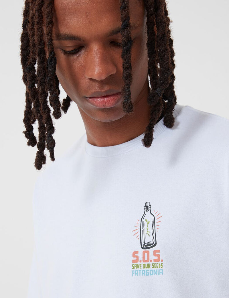 Patagonia Save Our Seeds Responsibili-Tee T-Shirt - White