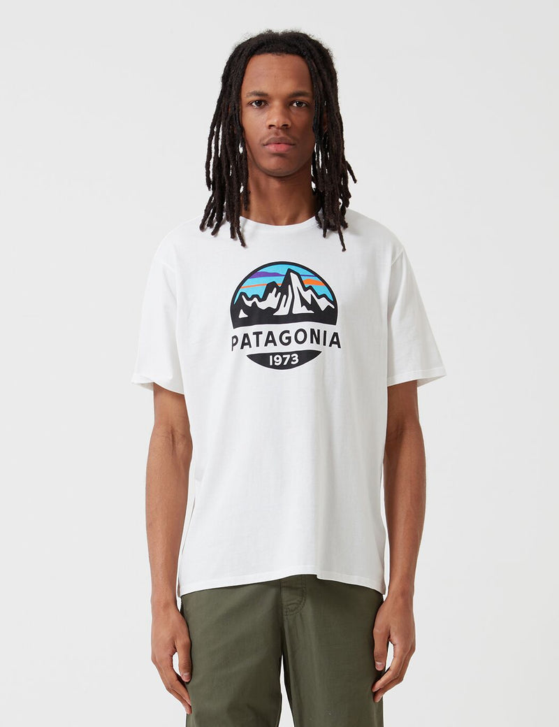Patagonia Fitz Roy Scope Organic T-­Shirt - White