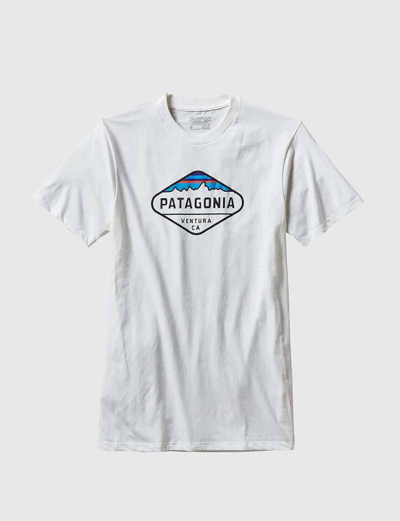 Patagonia Fitz Roy Crest T-Shirt - White