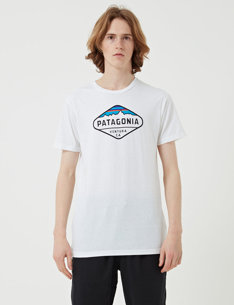 Patagonia Fitz Roy Crest T-Shirt - White