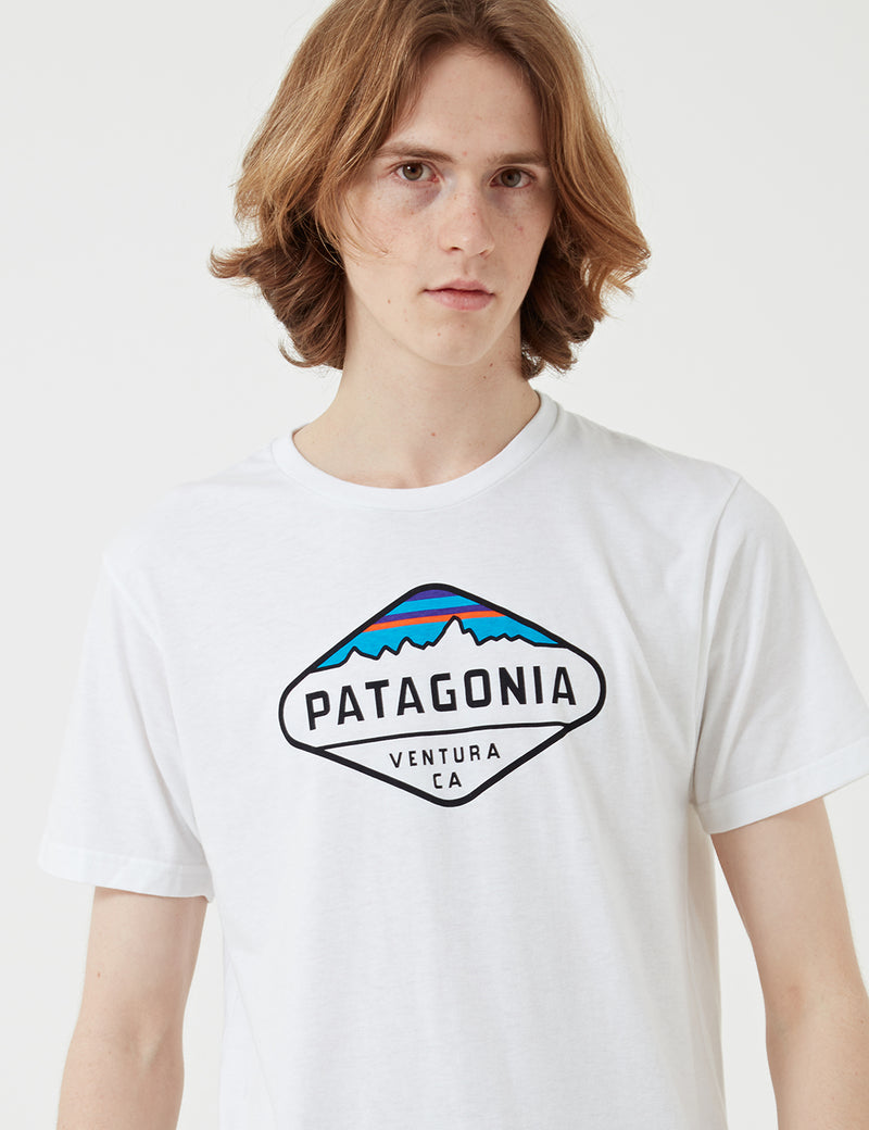 Patagonia Fitz Roy Crest T-Shirt - White