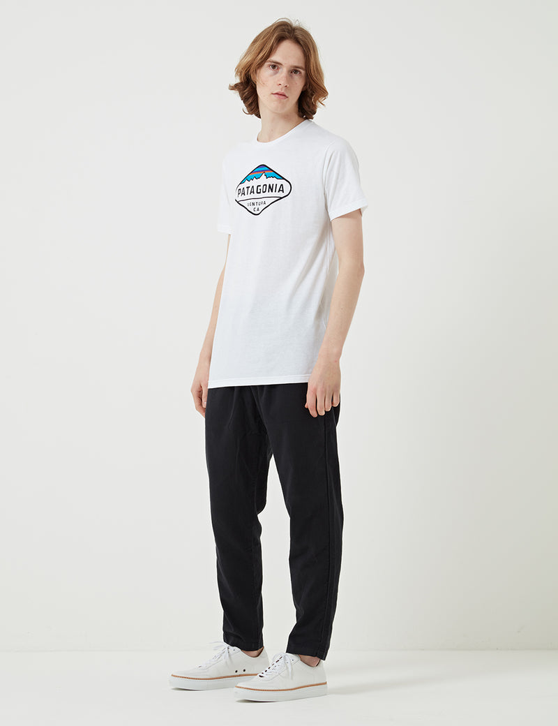 Patagonia Fitz Roy Crest T-Shirt - White