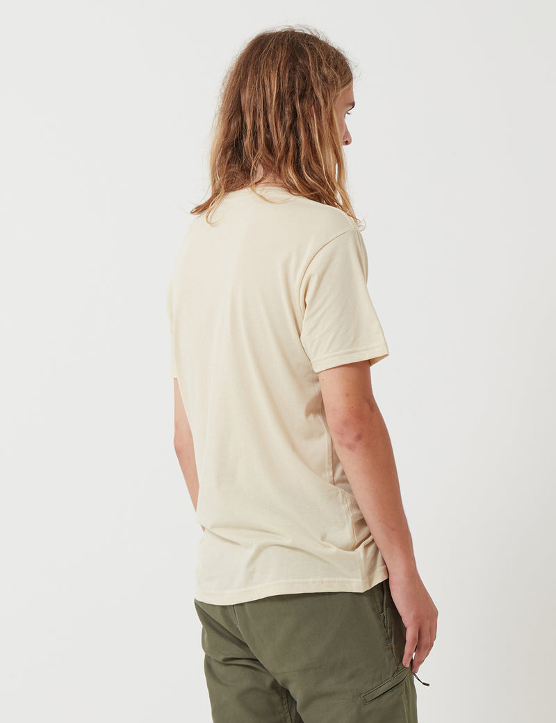 Patagonia Fitz Roy Scope Organic T-­Shirt - Oyster White