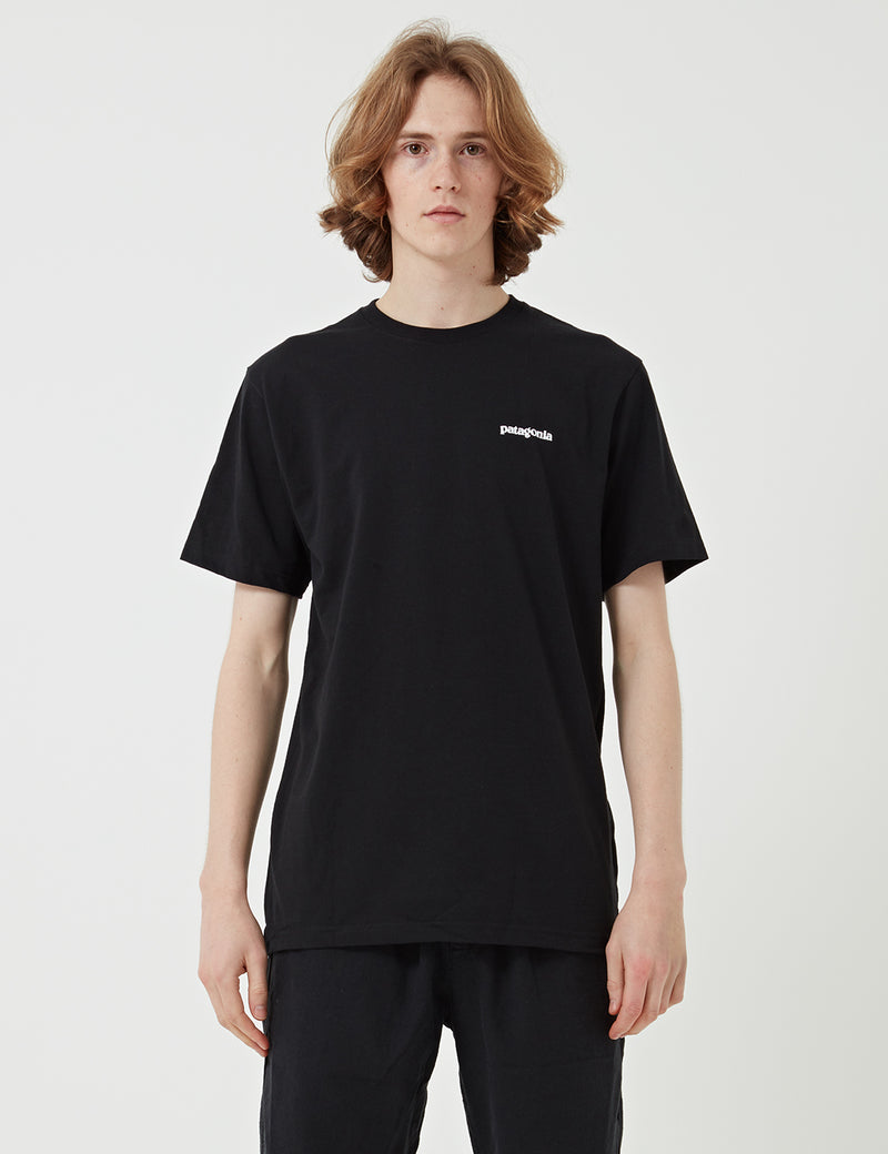 Patagonia P-6 Logo Responsibili-Tee T-Shirt - Black