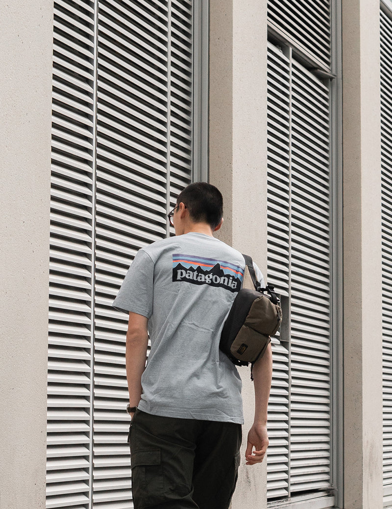 Patagonia P-6 Logo Responsibili-Tee T-Shirt - Cadet Blue