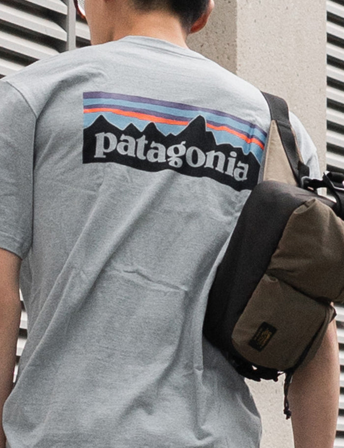 Patagonien P-6 Logo Responsibili-T T-Shirt - Kadett-Blau
