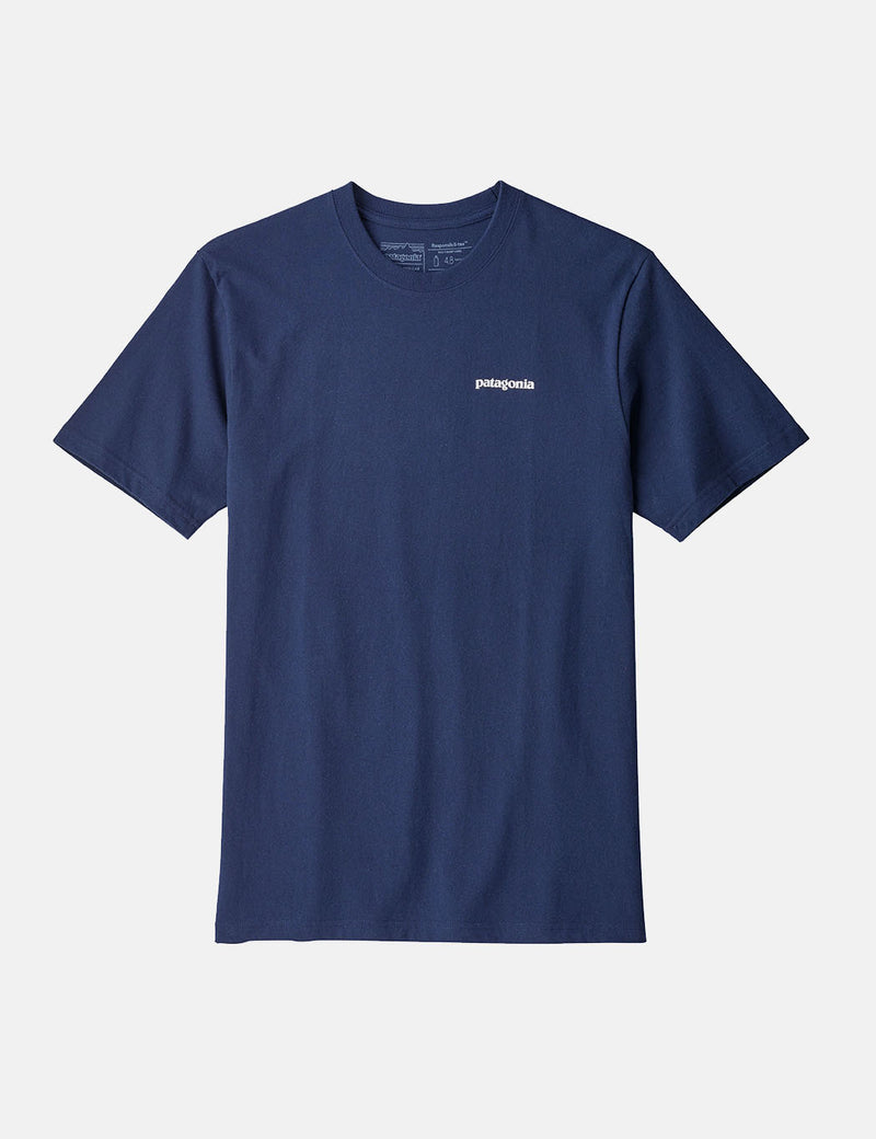 Patagonia P-6 Logo Responsibili-Tee T-Shirt - Classic Navy Blue